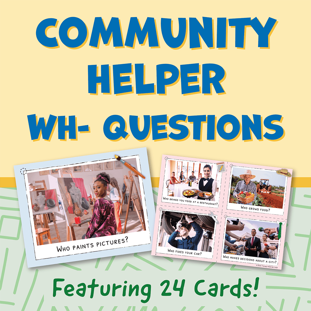 Community Helper WH- Questions | TMV
