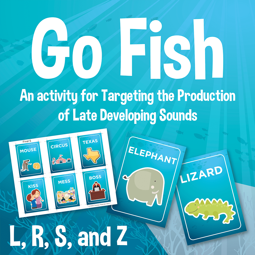 Go Fish: Target L, R, S, and Z Across all Word Positions | TMV