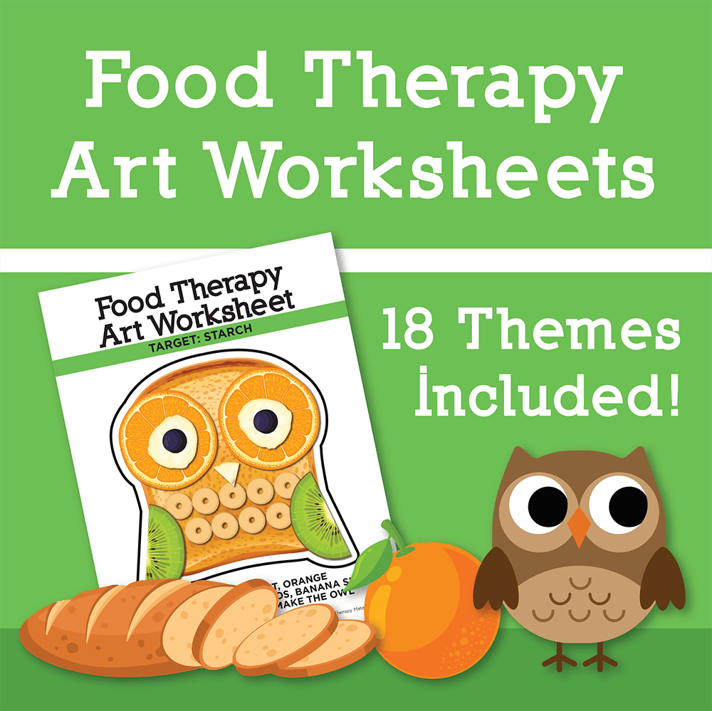 Feeding Therapy Art Collection 18 Themes Included TMV