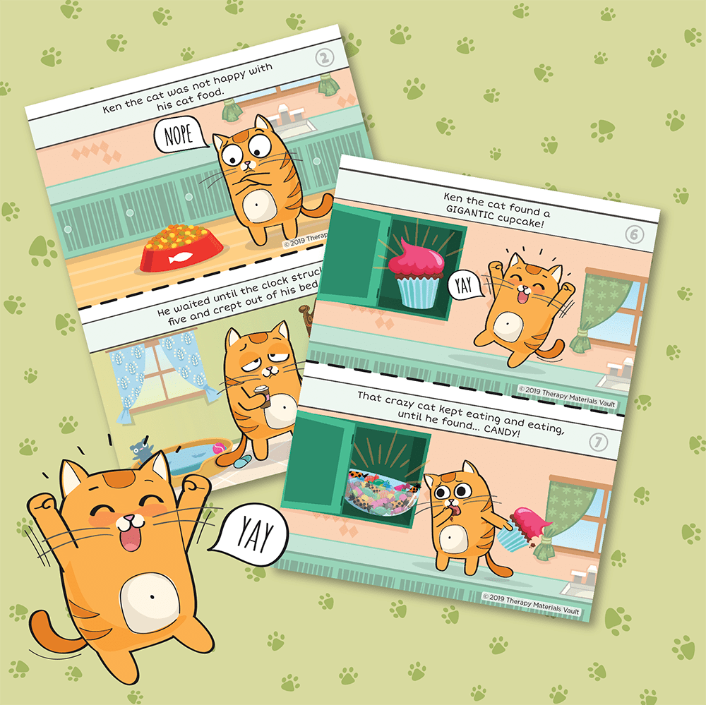 Ken the Cat: An Interactive Story for K in the Initial Position | TMV