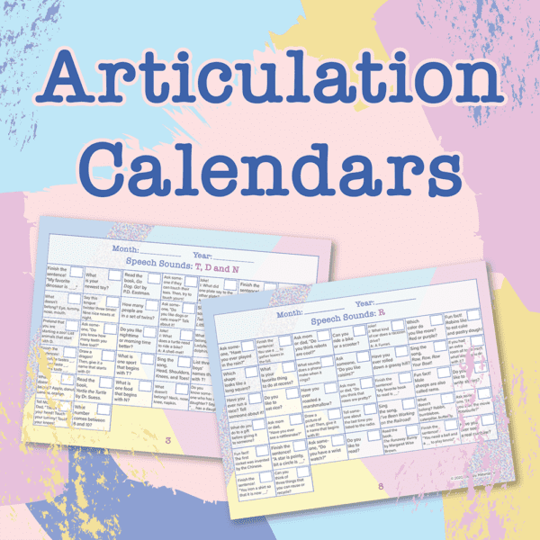 Articulation Calendars