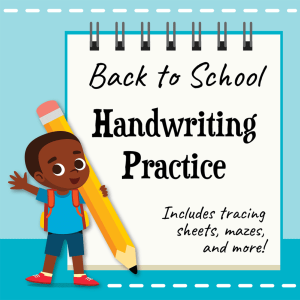 Back To School Handwriting Practice