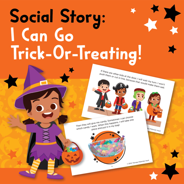 Social Story: I Can Go Trick-Or-Treating!