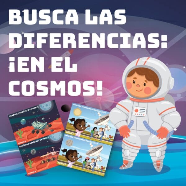 Busca las Diferencias ¡En el Cosmos! (Spot the Difference Spanish)